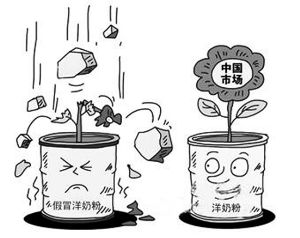 如何辨别洋奶粉真伪？