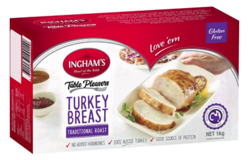 全澳召回Ingham产品，系包装上没有牛奶过敏信息