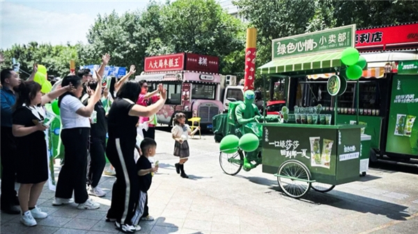 绿色心情儿童节两城数店上演“回忆莎”，国民雪糕实现真正闭环营销(图5)