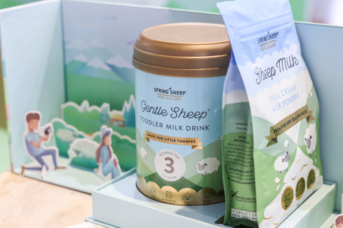 Spring Sheep?斩获世界乳品创新大奖 首度亮相2021孕婴童展受关注(图6)